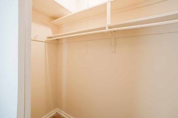 Oversized closets 